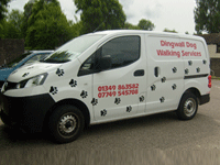 Dog Walking Services Van